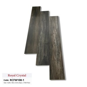Sàn nhựa hèm khóa Royal Crystal SPC RCFW108