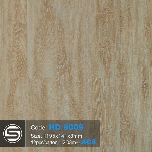 Sàn nhựa hèm khoá SmartWood HD9009 8mm
