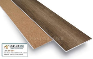 Sàn nhựa hèm khóa US Plus SPC YV-004