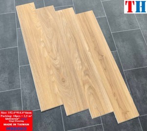 Sàn nhựa hèm khóa vân gỗ Decor HS8003