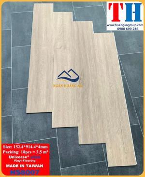 Sàn nhựa hèm khóa vân gỗ Decor HS8007