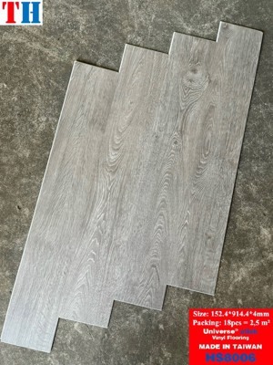 Sàn nhựa hèm khóa vân gỗ Decor HS8006