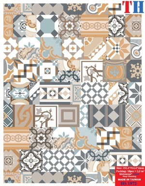 Sàn nhựa hèm khóa vân gỗ Decor HS1972