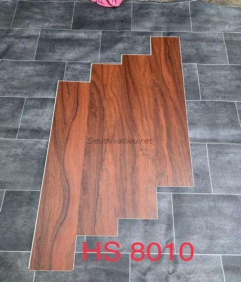 Sàn nhựa hèm khóa vân gỗ Decor HS8010