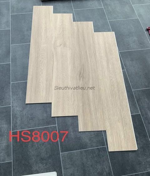 Sàn nhựa hèm khóa vân gỗ Decor HS8007