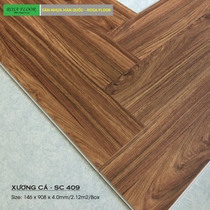 Sàn nhựa Rosa Xương Cá SC409