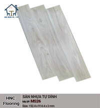 Sàn nhựa tự dính HNC Flooring MS26