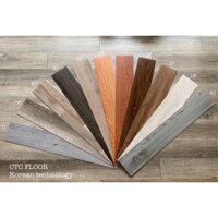 Sàn nhựa Vân gỗ keo sẵn - Sàn nhựa bóc dán 7 tấm/m2