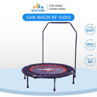 Sàn nhún bạc nhún thảm nhún tập thể dục thể thao lò xo Reefit có tay vịn chuyên dùng tập tại nhà RF-51003