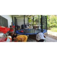 Sàn nhún lò xo bật nhảy Trampoline,nhà banh nhún nhà  kích thước 3.05m/ 10FT _{GIÁ RẺ, CHẤT LƯỢNG, TRỌNG TẢI 400KG}