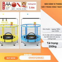 Sàn nhún, nhà nhún, nhà bóng, trò chơi bật nhảy lò xo có quây an toàn,Trampoline ném bóng rổ, đu xà tăng chiều cao.