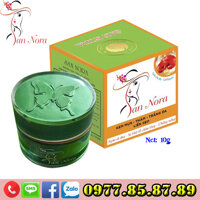 SAN NORA - Kem trị mụn, Thâm, Trắng da, Liền sẹo, Chống nắng dưỡng chất Collagen và Linh chi đỏ (10g)
