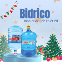 (SẴN) Nước tinh khiết Bidrico 19L (Luôn vỏ bình) - Hỗ trợ tại Thành Phố Hồ Chí Minh