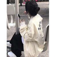|SẴN| |ORDER TAOBAO| Áo khoác bomber unisex Hàn Quốc vải dù