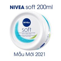 [Sản phẩm an toàn cho bà bầu] Kem dưỡng làm mềm da NIVEA Soft 200ml