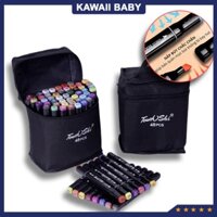Sản phẩm Bộ Bút Màu Maker, Bút Dạ 48 Chi Tiết Touch Mark Kèm Túi