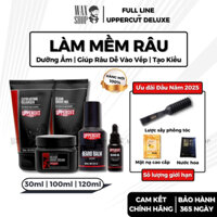 Sản phẩm chăm sóc râu nam Uppercut Deluxe chính hãng, bọt cạo, dưỡng râu - Waxshop