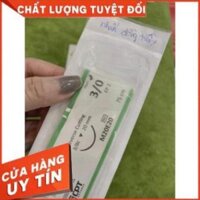 Sản phẩm Chỉ Khâu Má Lúm Đồng Tiền 3/0 - Chỉ Khâu Khẫu Thuật 3/0 giá tốt