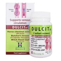 [SẢN PHẨM CHÍNH HÃNG] DULCIT Hộp 30 viên - Viên uống hỗ trợ giãn tĩnh mạch, trĩ