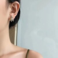 [Sản phẩm chính hãng Hàng có sẵn Thời gian có hạn Spike trong vòng 24 giờ Giao hàng nhanh] Bông tai tinh tế Pony Bông tai hợp thời trang phong cách mới Bông tai nữ Niche Cao cấp dễ thương Hàn Quốc có ảnh hưởng khí chất Hàn Quốc Bông tai đặc biệt