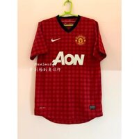 Sản phẩm chính hãng Manchester | Áo thun ngắn tay MU | Áo đấu Man United mùa giải 12/13 bản Fan 479278-623 95%