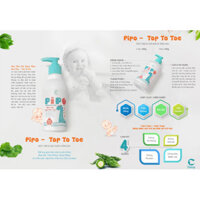 [SẢN PHẨM CHÍNH HÃNG] SỮA TẮM GỌI NGỪA RÔM SẢY PIPO 250ML