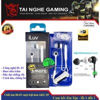 Sản phẩm chính hãng  Tai nghe Hi- Fi, iLUV TALK S'MORE - Hàng Chuẩn Zin Xịn, BH 2 năm