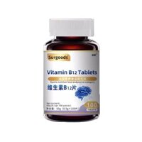 Sản phẩm chính hãng Vitamin B12 Viên Dinh dưỡng Sửa chữa Neuron 100 Viên / 25.03.05 Hải âu