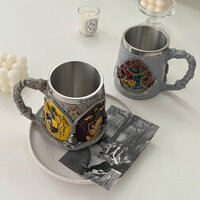 Sản phẩm còn hàng Cốc nước có giá trị cao Harry Potter Cup Cốc nước công suất lớnCốc nước inox Học Viện Harry Potter cốc bia dung tích lớn Cốc Cốc Cốc đựng bút cá tính