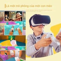 Sản phẩm còn hàng kính thuc tế ảo vr kính vr cho điện thoại tay cầm vr vr boxKính VR mới của 2028 tất cả trong một không cần điện thoại di động đi kèm với tai nghe Kính 3d âm thanh nổi để chơi Tôi là một trình giả lập mèo
