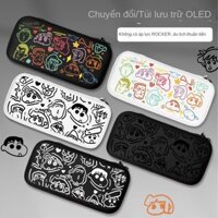 Sản phẩm còn hàng nintendo switch hack nintendo switch lite hack Túi đựng máy chơi game Switch bút chì màu túi đựng dung lượng lớn NS SwitchOLED cá tính graffiti Lite chống rơi