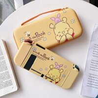 Sản phẩm còn hàng nintendo switch lite hack nintendo switch hack Vỏ bảo vệ hoạt hình honeypot Pooh Nintendo Vỏ bảo vệ Witch Tpu sơn NS vỏ mềm oled