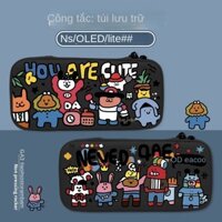 Sản phẩm còn hàng nintendo switch hack nintendo switch lite hack Túi đựng đồ Nintendo switch Phụ kiện máy chơi game ns Hộp đựng thẻ dung lượng lớn lite Hộp đựng thẻ switcholed chống rơi