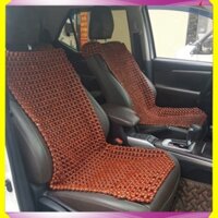 Sản Phẩm Đệm hạt gỗ Nhãn tự nhiên tựa lưng massage lót ghế ô tô GN-V . .