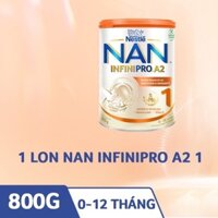 Sản phẩm dinh dưỡng công thức Nestlé NAN INFINIPRO A2 1 800g (có ship hỏa tốc HCM)