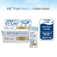 Sản phẩm dinh dưỡng công thức từ sữa tươi cho trẻ trên 2 tuổi TH true FORMULA 180ML