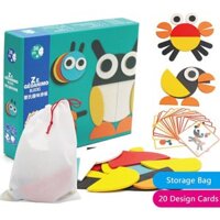 Sản phẩm Đồ chơi ghép mô hình con vật bằng gỗ cho bé