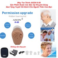 Sản Phẩm Được Các Bác Sỹ Khuyên Dùng - Máy trợ thính không dây sử dụng pin sạc Axon K-88 - Máy Trợ Thính Cho Người Già Người Khiếm Thính AXON K-88