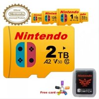 Sản phẩm được cấp phép NINTENDO 1TB 2TB Thẻ nhớ siêu cho NINTENDO Switch điện thoại máy ảnh trò chơi MP4