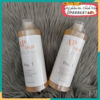 Sản phẩm dưỡng,kích bóng, AP T-PLUS CAREPLEX NO1 hỗ trợ quá trình uốn duỗi nhuộm tẩy được bóng và mượt hơn