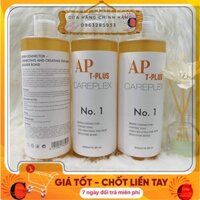 Sản phẩm dưỡng,kích bóng, AP T-PLUS CAREPLEX NO1 500ML hỗ trợ quá trình uốn duỗi nhuộm tẩy được bóng và mượt hơn