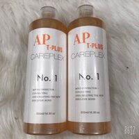 Sản phẩm dưỡng,kích bóng, AP T-PLUS CAREPLEX NO1 hỗ trợ quá trình uốn duỗi nhuộm tẩy được bóng và mượt hơn