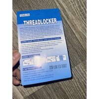 Sản phẩm gia đình làm: combo 20 Keo chống đề 271 10g keo dán sắt