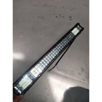 Sản phẩm gia đình làm: Đèn lét 3 hàng bóng dài 65cm màu trắng