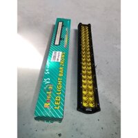 Sản phẩm gia đình làm: Đèn lét 2 hàng bóng dài 50cm màu vàng lõm