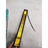 Sản phẩm gia đình làm: Đèn lét 3 hàng bóng dài 65cm màu vàng