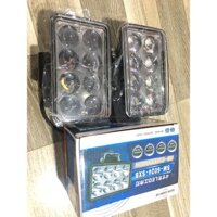 Sản phẩm gia đình làm: Đôi đèn lét 8 bóng Săm-môn màu trắng bi