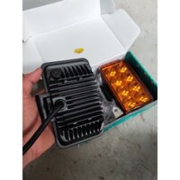 Sản phẩm gia đình làm: Đôi đèn lét 8 bóng run lai màu vàng lõm