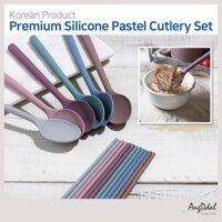 [Sản phẩm Hàn Quốc] Bộ dao kéo Pastel silicon cao cấp | Dao Kéo Người Lớn 6 Màu | Thiết kế hiện đại & silicon mềm | Dụng cụ nhà bếp chất lượng cao