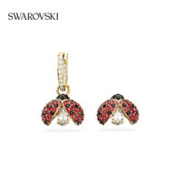 [Sản phẩm mới] Bông tai thả Swarovski Idyllia bất đối xứng Bông tai bọ rùa Quà tặng trang sức